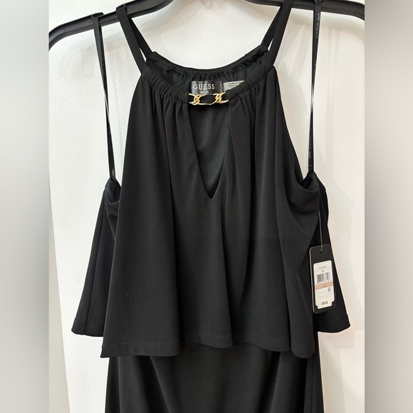 Guess Strapless Black Dress - Picture 2 of 5